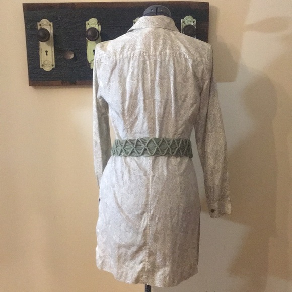 Sigred Olsen Leaf Print Tunic with Belt Size Small - Picture 7 of 12